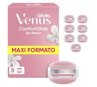 Gillette Venus Comfortglide Spa Breeze 8 Lamette per Rasoio Donna