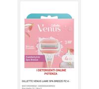 GILLETTE Venus Breeze - 4 testine di ricambio