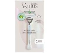 GILLETTE VENUS INTIMATE RASOIO PER ZONA INTIMA DONNA CON 2 TESTINE