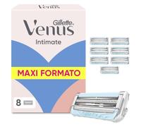 Gillette Venus Lamette per Rasoio Donna Parti Intime, Confezione da 8 | 8 Lamette Donna di Ricambio per Rasoio Parti Intime, per I Peli e la Pelle della Zona Intima, con Barra Anti-irritazioni