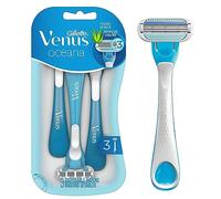 Gillette Venus Oceana Women's Disposable Razors - Confezione da 3 pezzi, confezione da 2 (colori may vary)