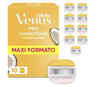 Gillette Venus Pro Comfortglide 10 Lamette di Ricambio a 5 Lame per Coconut x10