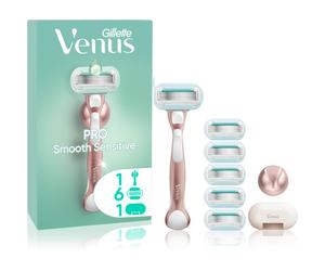 Gillette Venus PRO Smooth Sensitive kit per rasatura da donna 9 pz