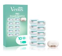 Gillette Venus PRO Smooth Sensitive lame di ricambio + coperchio protettivo 10 pz