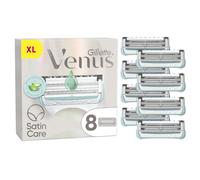 Gillette Venus Satin Care Set di 8 ricariche per rasoio da donna per pelle e