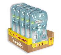 Gillette Venus Sensitive Rasoio Donna Venus, 20 Rasoi Usa e Getta da Donna