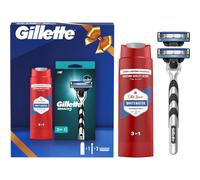 Set Gillette: Rasoio MACH3 + Gel Old Spice 250 ml