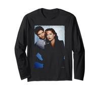 Gillian Anderson David Duchovny X-Files Di Michael Grecco Maglia a Manica