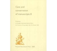Gillian Fellows-Jensen Care & Conservation of Manuscripts, Volume 8 (Tascabile)