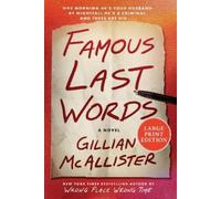 Gillian McAllister Famous Last Words (Tascabile)