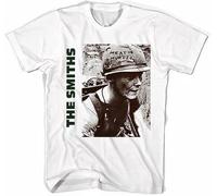 Gillian The Smiths Morrissey Meat is Murder, maglietta bianca, bianco, L