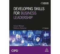 Gillian Watson Stefanie Reiss Developing Skills for Business Leaders (Tascabile)