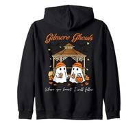 Gilmore Ghouls Where You Haunt I Will Follow Funny Halloween Felpa con Cappuccio