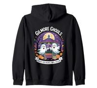 Gilmore Ghouls Where You Haunt I Will Follow Halloween Ghost Felpa con Cappuccio