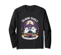 Gilmore Ghouls Where You Haunt I Will Follow Halloween Ghost Maglia a Manica