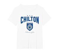 Gilmore Girls Chilton Maglietta, Donna Plus-Size, Bianco, 4X