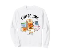 Gilmore Girls Coffee Time Cup Logo Collection Felpa