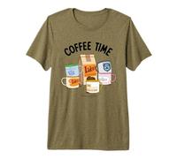 Gilmore Girls Coffee Time Cup Logo Collection Maglietta Premium