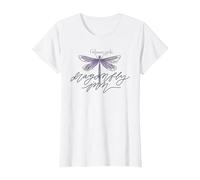 Gilmore Girls Dragonfly Inn Maglietta, Donna, Bianco, S