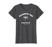 Gilmore Girls Dragonfly Inn Maglietta, Donna, Grigio Scuro, 3XL