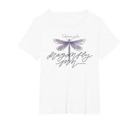 Gilmore Girls Dragonfly Inn Maglietta, Donna Plus-Size, Bianco, 5X