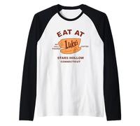 Gilmore Girls Eat at Luke's Maglia con Maniche Raglan