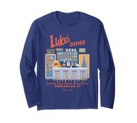 Gilmore Girls Inside Luke's Diner Maglia a Manica