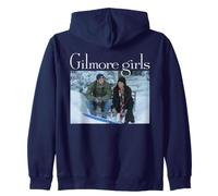 Gilmore Girls Lorelai And Luke in Snow Felpa con Cappuccio