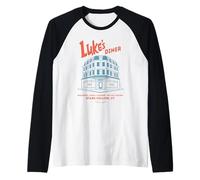 Gilmore Girls Luke's Diner Building Maglia con Maniche Raglan
