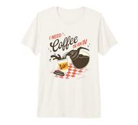 Gilmore Girls Mother's Day I Need Coffee in An IV Maglietta Premium