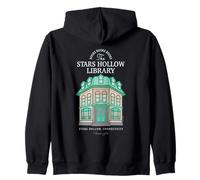 Gilmore Girls Stars Hollow Library Felpa con Cappuccio