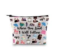 Gilmore Inspired Gift Where You Lead I Will Follow Makeup Bag Gilmore Testo canzone regalo, Dove conduci