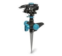 Gilmour Heavy Duty Circular Water Sprinkler with Spike Base, Rotating Sprinkler Head with Adjustable Spray Pattern, Lawn Sprinkler for 5800 Sq Ft Coverage