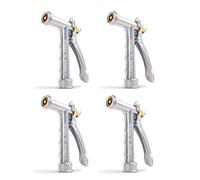 Gilmour Ugello spray per tubi in metallo massiccio con filettatura anteriore - irrigazione da giardino - 573TF, confezione da 4