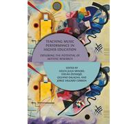 Gilvano Dalagna Teaching Music Performance in Higher Educatio (Copertina rigida)