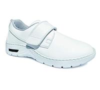 GIMA Scarpa Professionale Hf200, 44 EU, con Strap, Bianco