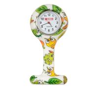 Gima 20425 Orologio per Infermieri in Silicone, Quandrante Rotondo, Fantasia Bruco