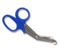 GIMA - Forbici Utility di Emergenza per Primo Soccorso, per Infermieri, Paramedici, 16,5 cm, Colore Nero, 10 pezzi.