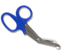GIMA - Forbici Utility di Emergenza per Primo Soccorso, per Infermieri, Paramedici, 19 cm, Colore Nero, 10 pezzi.