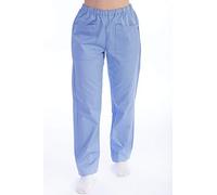 Gima 21511 Pantaloni, Cotone/Poliestere, Unisex, Taglia XS, Azzurro