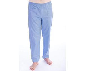 Gima 21516 Pantaloni, Cotone/Poliestere, Unisex, Taglia XXL, Azzurro
