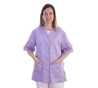 Gima 21576 Casacca con Bottoni, Cotone/Poliestere, Donna, Taglia XXL, Viola