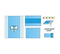 GIMA 23642 Set Ortopedico, Artroscopia Ginocchio, Sterile, Confezione 8 Pezzi