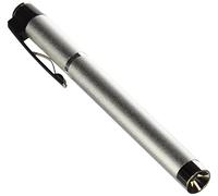 Gima - Lucciola Professionale Stylo, a Lampadina, Diagnostica, Corpo in Metallo, Colore Bianco, Accensione a Pulsante, in Blister.