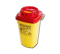GIMA 25784 Contenitore Rifiuti Taglienti Linea Cs, 4 Litri, 40 Pezzi