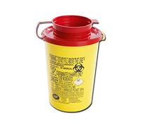 GIMA 25790 Contenitore Rifiuti Taglienti Linea Pbs, 0.6 Litri, 100 Pezzi