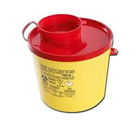 GIMA 25793 Contenitore Rifiuti Taglienti Linea Pbs, 5 Litri, 55 Pezzi