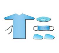 GIMA 26019 Kit Vestizione Visitatore, Confezione 25 Pezzi