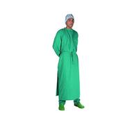 Gima - Pantalone da Divisa Ospedaliera, 100% Cotone di Ottima Qualità, Unisex, Elastico in Vita, 3 Tasche, per Dottori, Dentisti, Veterinari, Infermieri, Blu (Indaco), XXL