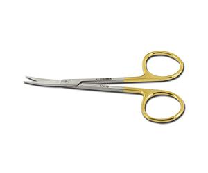 GIMA 26527 Forbici Iris C.T. Curve, 11,5 cm